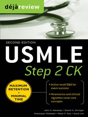 cover image of Deja Review USMLE Step 2 CK